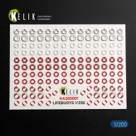 Kelik LIFEBUOYS - 3D Decal for models 1:20 (KA200001)