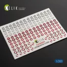 Kelik LIFEBUOYS - 3D Decal for models 1:20 (KA200001)