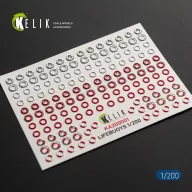 Kelik LIFEBUOYS - 3D Decal for models 1:20 (KA200001)