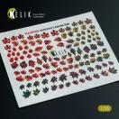 Kelik Autumn Leaves Set #1 - Decal for dioramas 1:35 (KA35005)