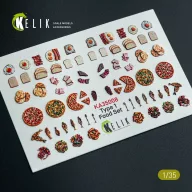 Kelik Food Set Type 1 - 3D Decal for dioramas 1:35 (KA35008)
