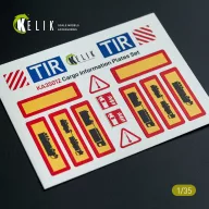   Kelik Cargo Information plates set #1 - Decal for models 1:35 (KA35012)