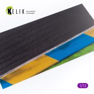   Kelik Asphalt road Moto race track type 1 Base - Acrylic 3 mm (180 x 357 mm) 1:12 (KS12001)