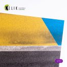 Kelik Asphalt road Moto race track type 1 Base - Acrylic 3 mm (180 x 357 mm) 1:12 (KS12001)