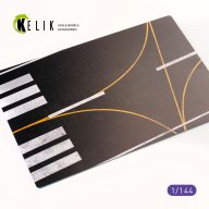   Kelik Civil Asphalt 23m Base - Acrylic 3 mm (280 x 180 mm) (170 g) 1:144 (KS14402)