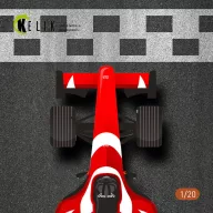   Kelik F1 Start Position Base - Acrylic 3 mm (180 x 357 mm) (210 g) (1/20) 1:20 (KS20001)