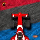 Kelik Paul Ricard Circuit Base - Acrylic 3 mm (180 x 357 mm) (210 g) (1/20) 1:20 (KS20002)