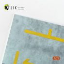 Kelik Pit-F1 Pitstop Type 1 Base - Acrylic 3 mm (180 x 357 mm) (210 g) (1/20) 1:20 (KS20003)