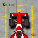 Kelik Pit-F1 Pitstop Type 1 Base - Acrylic 3 mm (180 x 357 mm) (210 g) (1/20) 1:20 (KS20003)
