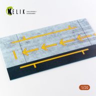   Kelik F1 Pitstop Type 2 Base - Acrylic 3 mm (180 x 357 mm) (210 g) (1/20) 1:20 (KS20004)