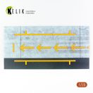 Kelik F1 Pitstop Type 2 Base - Acrylic 3 mm (180 x 357 mm) (210 g) (1/20) 1:20 (KS20004)