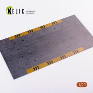   Kelik F1 Garage Type 1 Base - Acrylic 3 mm (180 x 357 mm) (210 g) (1/20) 1:20 (KS20005)