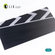   Kelik Asphalt road race track Base - Acrylic 3 mm (180 x 357 mm) 1:24 (KS24001)