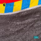 Kelik Asphalt road 24 Hours of Le Mans Turn Base - Acrylic 3 mm (180 x 357 mm) 1:24 (KS24003)