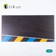   Kelik Asphalt road 24 Hours of Le Mans type 2 Base - Acrylic 3 mm (180 x 357 mm) 1:24 (KS24004)
