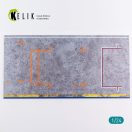 Kelik Pitstop 24 Hours of Le Mans type 1 Base - Acrylic 3 mm (180 x 357 mm) (210 g) 1:24 (KS24006)