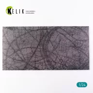   Kelik Cracked asphalt Base - Acrylic 3 mm (180 x 357 mm) (210 g) 1:24 (KS24009)