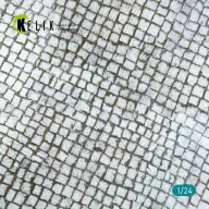  Kelik Paving stone road Base - Acrylic 3 mm (180 x 357 mm) (210 g) 1:24 (KS24010)