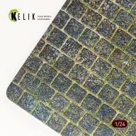   Kelik Cobblestone road 1910s-1930s Base - Acrylic 3 mm (280 x 180 mm) (170 g) 1:24 (KS24011)