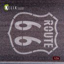 Kelik Route 66 - Base - Acrylic 3 mm (180 x 357 mm) (210 g) 1:24 (KS24013)