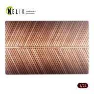   Kelik Wooden Bridge (Ostland Bridge 1943) - Base - Acrylic 3 mm (280 x 180 mm) (170 g) 1:24 (KS24015)