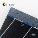 Kelik Supermarket Parking type 2 Base - Acrylic 3 mm (180 x 357 mm) (210 g) (1/43) 1:43 (KS43002)