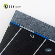   Kelik Supermarket Parking type 2 Base - Acrylic 3 mm (180 x 357 mm) (210 g) (1/43) 1:43 (KS43002)
