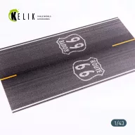   Kelik Route 66 - Base - Acrylic 3 mm (180 x 357 mm) (210 g) (1/43) 1:43 (KS43003)