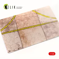   Kelik RPK runway Base - Acrylic 3 mm (280 x 180 mm) (170 g) 1:48 (KS48001)