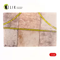   Kelik RPK runway Base - Acrylic 3 mm (280 x 180 mm) (170 g) 1:48 (KS48001)