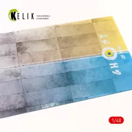   Kelik Concrete plates Ghost of Kyiv Base - Acrylic 3 mm (410 x 270 mm) (410 g) 1:48 (KS48003)