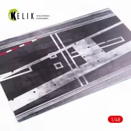   Kelik CVN-78 Gerald Ford type 1 - Acrylic 3 mm (410 x 270 mm) (410 g) 1:48 (KS48006)