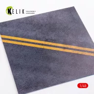   Kelik Asphalt Road for drones or any - Acrylic 3 mm (240 x 240 mm) (410 g) 1:48 (KS48008)