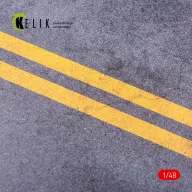   Kelik Asphalt Road for drones or any - Acrylic 3 mm (240 x 240 mm) (410 g) 1:48 (KS48008)