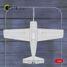 Kelik USS Gambier Bay (CVE-73) - Acrylic 3 mm (410 x 270 mm) (410 g) 1:48 (KS48014)