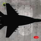 Kelik Ukraine Starokostyantyniv Air Base - Acrylic 3 mm (410 x 270 mm) (410 g) 1:48 (KS48017)