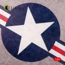 Kelik US Roundel - Acrylic 3 mm (240 x 240 mm) (190g) (1/72 - 1/48) 1:48 (KS48027)