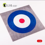   Kelik United Kingdom Roundel - Acrylic 3 mm (240 x 240 mm) (190g) (1/72 - 1/48) 1:48 (KS48028)