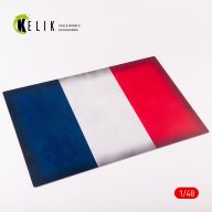   Kelik France Flag - Acrylic 3 mm (410 x 270 mm) (410 g) 1:48 (KS48029)