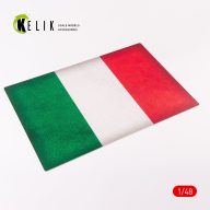   Kelik Italy Flag - Acrylic 3 mm (410 x 270 mm) (410 g) 1:48 (KS48031)