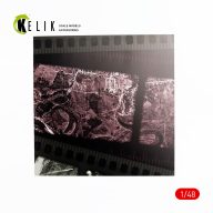   Kelik Photoreconnaisance Plane Stand - Base - Acrylic 3 mm (240 x 240 mm) (190g) (Universal scale) 1:48 (KS48042)