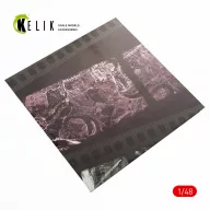   Kelik Photoreconnaisance Plane Stand - Base - Acrylic 3 mm (240 x 240 mm) (190g) (Universal scale) 1:48 (KS48042)