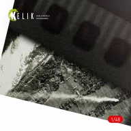   Kelik Photoreconnaisance Plane Stand - Base - Acrylic 3 mm (240 x 240 mm) (190g) (Universal scale) 1:48 (KS48042)