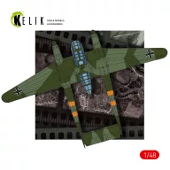   Kelik Photoreconnaisance Plane Stand - Base - Acrylic 3 mm (240 x 240 mm) (190g) (Universal scale) 1:48 (KS48042)