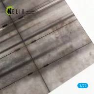   Kelik Concrete plates type 1 Base - Acrylic 3 mm (280 x 180 mm) (170 g) 1:72 (KS72001)