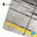 Kelik Concrete plates type 2 Base - Acrylic 3 mm (280 x 180 mm) (170 g) 1:72 (KS72002)