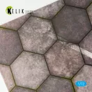Kelik Hexagonnal concrete plates for Aircraft and Helicopters Base - Acrylic 3 mm (280 x 180 mm) (170 g) 1:72 (KS72004)