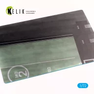   Kelik HMS Victoriuos nose 1960s Base - Acrylic 3 mm (280 x 180 mm) (170 g) 1:72 (KS72016)