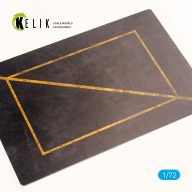   Kelik MEXICO Santa Lucia air base - Base - Acrylic 3 mm (280 x 180 mm) (170 g) 1:72 (KS72020)