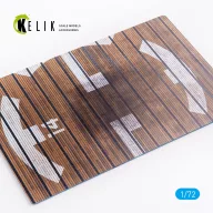   Kelik CV-45 LPH-8 Valley Forge type 1 - Base - Acrylic 3 mm (280 x 180 mm) (170 g) 1:72 (KS72021)